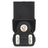Eaton Tripp Lite P006-000-DA 10A NEMA 5-15P to Down Angle C13 Power Cord Adapter - Black
 | P006-000-DA