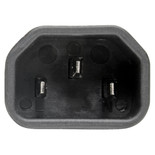 Eaton Tripp Lite P016-000 7A | 125V C14 to C7 Power Cord Adapter | Black
 | P016-000