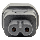 Eaton Tripp Lite P016-000 7A | 125V C14 to C7 Power Cord Adapter | Black
 | P016-000
