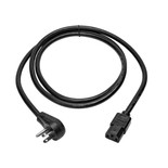 Eaton Tripp Lite P007-006-15D 15A 6 ft Computer Power Cord | Right-Angle NEMA 5-15P to C13
 | P007-006-15D