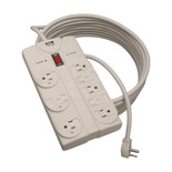 Eaton Tripp Lite TLP825 1440 Joules 8-Outlet Surge Protector | 25 ft Cord, Right-Angle Plug
 | TLP825