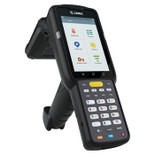 Zebra MC3330xR Integrated RFID Handheld Reader Kit (US) - Includes 1-Slot Cradle, Power Supply, DC Cord, Circular Antenna, WLAN, SE4770 2D Imager, 47 Key, Extended Battery, Android GMS, 4GB RAM/32GB Flash, Gun Grip [Clearance] | MC333U-GJ4EG4US-1SKT-KIT