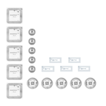 Avery Dennison Smartrac NFC Sample Pack for iOS Developers | SMT-NFC-Pack