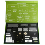 Xerafy Portfolio RFID Tag Sample Box | 5th Generation | XSK-US100-BOX5/XSK-EU100-BOX5