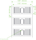 Beontag A61F RFID Wet Inlay (Monza R6-P) | AN741N101