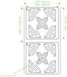Beontag H47 RFID Wet Inlay (Monza 4QT) | AN744N100