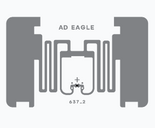Avery Dennison Smartrac Eagle RFID Paper Tag | NXP UCODE 9 | 3008112