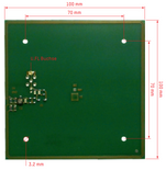 FEIG ANT100/100-U.FL HF RFID Antenna | 13.56 MHz | 3673.000.00