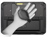 Zebra Kickstand with Hand Strap | For ET60 & ET65 Tablets | XBK-ET6X-KCKSTD-01 (Note: Tablet NOT Included)