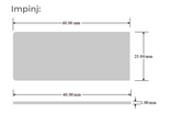 Xerafy Metal Skin Platinum RFID Label | Monza R6-P | X6025-US011-R6P/X6025-EU011-R6P