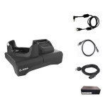 Zebra 1-Slot USB/Ethernet Charging Cradle Kit with Spare Battery Slot | For Booted TC53 & TC58 Devices | CRD-NGTC5B-2SE1B-KIT