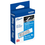Brother 0.35" x 4.9' Black on White 3:1 Heat Shrink Tube | For P-Touch Printers | Case of 1 Roll | HSE221EG