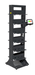 Zebra Guardian Rack | Double Sided | 12-Shelf | CS-RAC-60-N-00/CS-RAC-60-B-NA-KIT [Kiosk Computer NOT Included]
