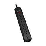 Eaton Tripp Lite TLP712B 1080 Joules 7-Outlet Black Surge Protector | TLP712B