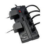 Eaton Tripp Lite TLP1208TEL 2160 Joules 12-Outlet Surge Protector with Tel/Modem Protection | TLP1208TEL