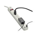 Eaton Tripp Lite TLP606USB 1200 Joules 6-Outlet Gray Surge Protector | USB-A/USB-C Charging | TLP606USB