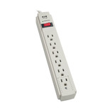 Eaton Tripp Lite TLP615 1200 Joules 6-Outlet Light Gray Surge Protector | TLP615