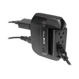 Eaton Tripp Lite SWIVEL6USB 1200 Joules 6-Outlet Surge Protector | Direct Plug-In | SWIVEL6USB