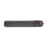 Power It! PS66B 1875W 6-Outlet Power Strip Black | PS66B
