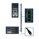 Eaton Tripp Lite PDU3MV6L2120LV 5.7kW 42-Outlet 3-Phase Local Metered PDU 0U Vertical | PDU3MV6L2120LV
