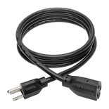 Eaton Tripp Lite P024-006-13A 13A 6 ft NEMA 5-15P to 5-15R Power Extension Cord Black | P024-006-13A