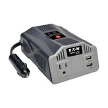 Eaton Tripp Lite PV200USB 200W Ultra-Compact Car Inverter | 1x AC Outlet, 2x USB Charging Ports | PV200USB