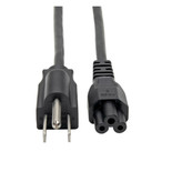Eaton Tripp Lite P013-003 10A 3 ft NEMA 5-15P to C5 Laptop Power Cord Black | P013-003