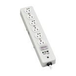 Eaton Tripp Lite SPS610HGRA 1050 Joules Hospital-Grade Surge Protector | 6 Outlets | 10 ft Cord | SPS610HGRA