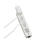 Eaton Tripp Lite SPS610HGRA 1050 Joules Hospital-Grade Surge Protector | 6 Outlets | 10 ft Cord | SPS610HGRA