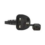 Eaton Tripp Lite P056-02M-UK 10A 2m C13 to BS 1363 PDU Power Cord Black
 | P056-02M-UK
