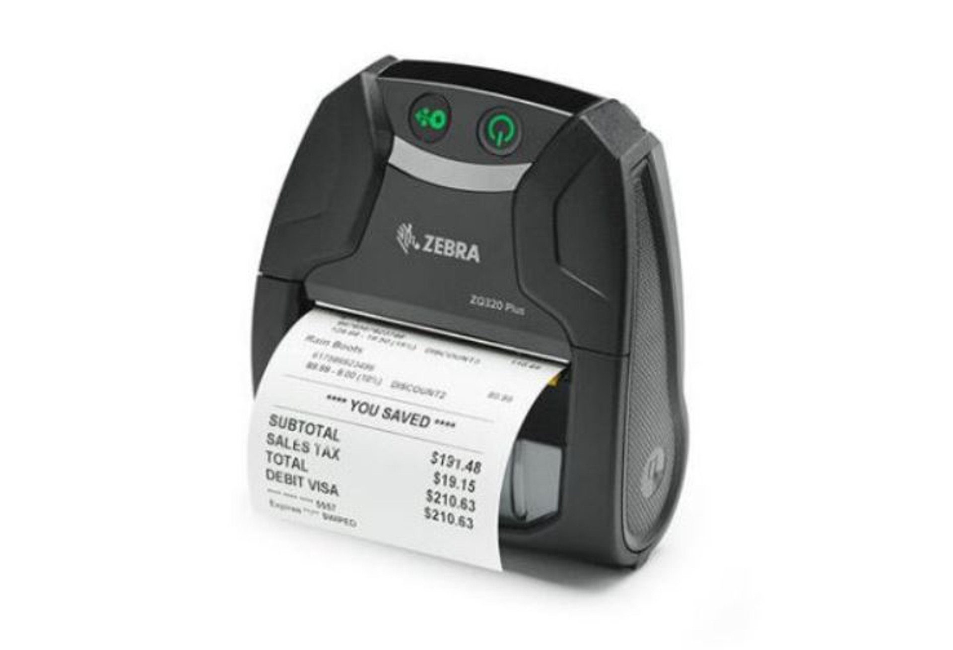 Zebra Zq620 Plus Direct Thermal Mobile Printer 0122