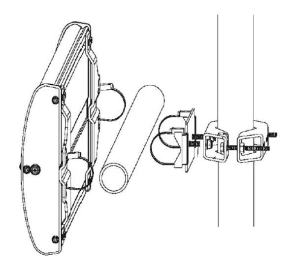 Kathrein Wide Range 40° RFID Antenna Mounting Kit