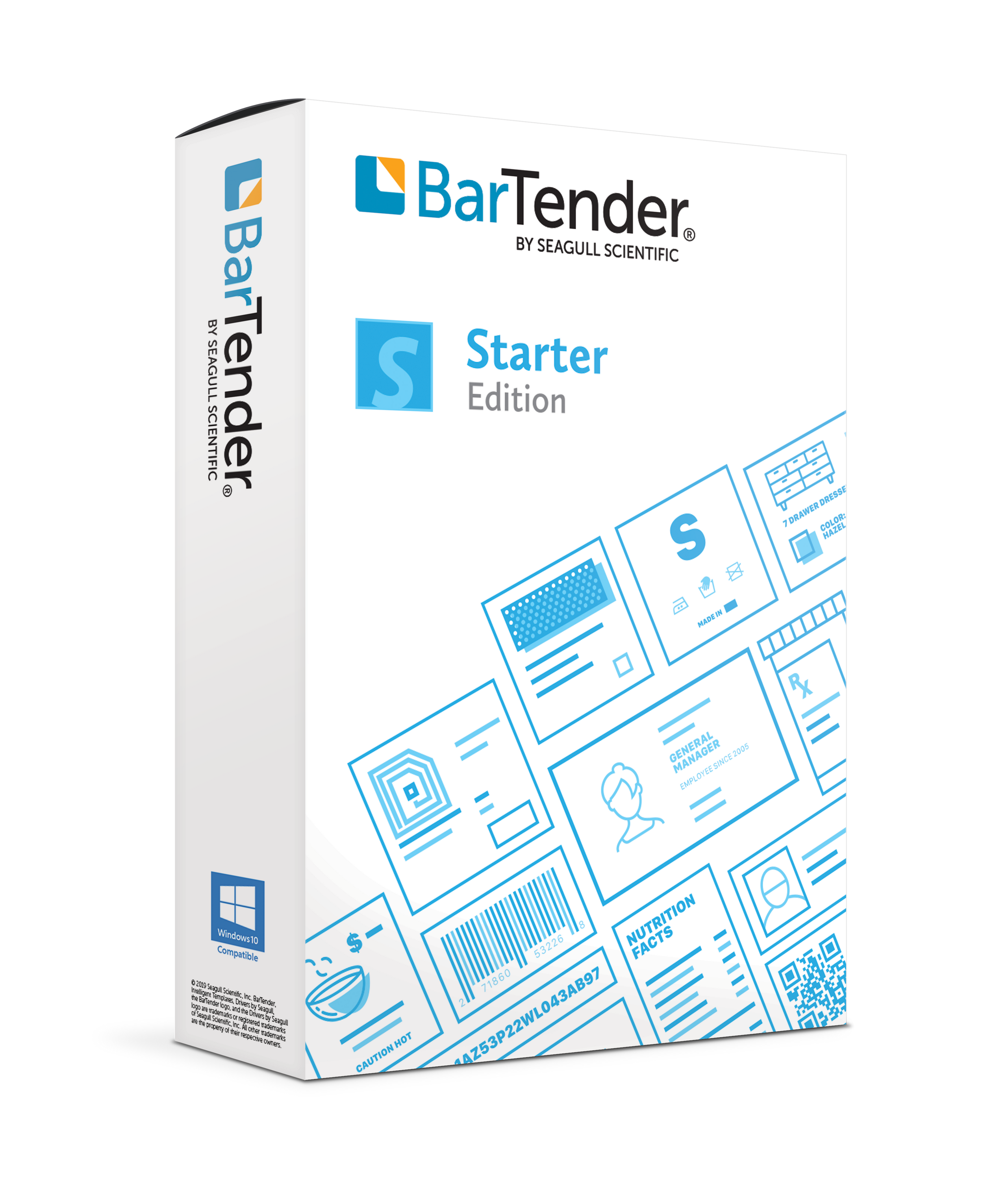 BarTender 2022 Starter Edition BarTender Software from Seagull Scientific