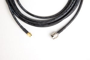 Vulcan RFID™ 20 ft Antenna Cable (LMR-240, RP-TNC Male to SMA Male) | 240-RP-TNC-M-SMA-M-20
