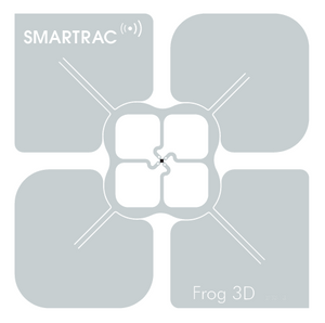 Avery Dennison Smartrac Frog 3D RFID Paper Face Tag 76mm | Monza 4D | 3002348