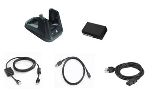 Zebra 1-Slot Charging Cradle Kit with Spare Battery Charger for MC33 Handhelds | CRD-MC33-2SUCHG-01-KIT