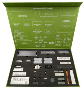Xerafy Portfolio RFID Tag Sample Box | XSK-US100-BOX2/XSK-EU100-BOX2 Xerafy Portfolio RFID Tag Sample Box | XSK-US100-BOX2/XSK-EU100-BOX2
