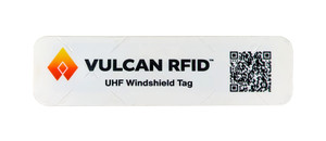 Vulcan RFID Custom Windshield Tag | VR-WT-SECURITY Vulcan RFID Custom Windshield Tag | VR-WT-SECURITY