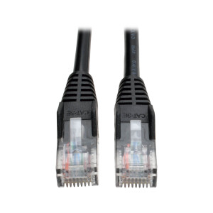 Eaton Tripp Lite N001-007-BK 7 ft Black Cat5e Snagless Ethernet Cable | N001-007-BK Eaton Tripp Lite N001-007-BK 7 ft Black Cat5e Snagless Ethernet Cable | N001-007-BK