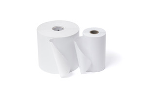 Zebra 4" x 328.1' ZeroLiner 1000D Direct Thermal Label | For Linerless Desktop Printers | Case of 8 Rolls | ZIPZLD3015728-CASE