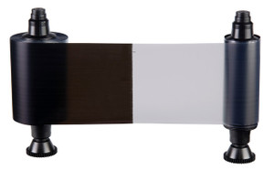 Evolis KO Monochrome Black Ribbon | For Securion, Quantum 2, KM500B, & KM2000B Card Printers | R3012-ROLL