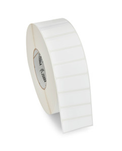 Zebra 3.82" x 1.06" Z-Perform 1500T M830 Advanced RFID Label | For Industrial Printers & Desktop Printers | Case of 2 Rolls - 700 Labels per Roll | 10043410-CASE