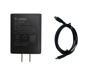 Zebra PWR-WUA5V45W1US USB-C Power Supply Adapter Kit with USB-C Cable | PWR-WUA5V45W1US-KIT Zebra PWR-WUA5V45W1US USB-C Power Supply Adapter Kit with USB-C Cable | PWR-WUA5V45W1US-KIT