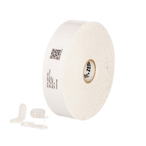 Zebra 1.1875" x 11" Z-Band QuickClip Kit (White) Direct Thermal Label | For Industrial Printers | Case of 6 Rolls - 550 Labels per Roll | 97890K-CASE Zebra 1.1875" x 11" Z-Band QuickClip Kit (White) Direct Thermal Label | For Industrial Printers | Case of 6 Rolls - 550 Labels per Roll | 97890K-CASE