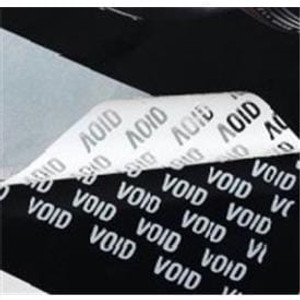Zebra 1" x 0.5" 8000T Void Gloss (3-Across) Thermal Transfer Label | For Industrial Printers | Case of 1 Rolls - 10,002 Labels per Roll | 10023255-CASE Zebra 1" x 0.5" 8000T Void Gloss (3-Across) Thermal Transfer Label | For Industrial Printers | Case of 1 Rolls - 10,002 Labels per Roll | 10023255-CASE