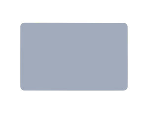 Zebra Premier Silver PVC Cards | 30 mil | Case of 500 Cards | 104523-132-CASE