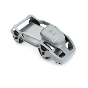 Zebra Mono Metallic Silver Ribbon | For ZC100, ZC300, & ZC350 Card Printers | Case of 1 Cartridge - 1500 Images Per Cartridge | 800300-307-ROLL