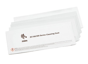 Zebra Cleaning Cards | Case of 5 | For ZC100 & ZC300 Card Printers | 105999-311-01-CASE