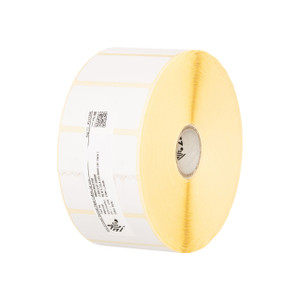 Zebra 4" x 2" Z-Perform 1500T M830 General Purpose RFID Label | For Industrial & Desktop Printers | Case of 8 Rolls - 600 Labels per Roll | ZIPR10044780-CASE