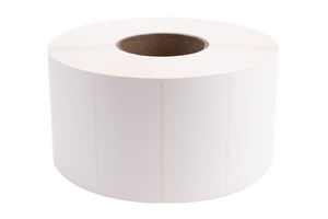 Brother 4" x 2" Thermal Transfer Synthetic Glossy Polyester Labels | For Titan Printers | Case of 4 Rolls - 3,290 Labels per Roll | BEG1B051102